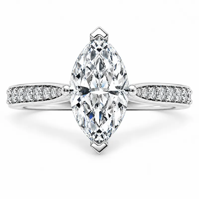 Hertford Diamond Ring (Marquise)