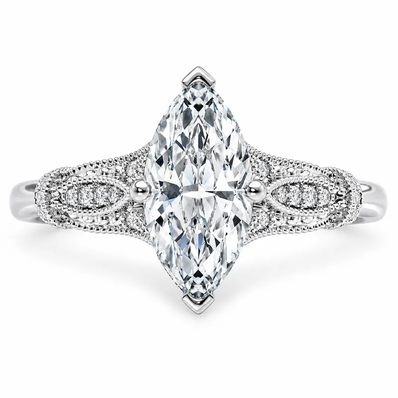 Leinster Diamond Ring (Marquise)