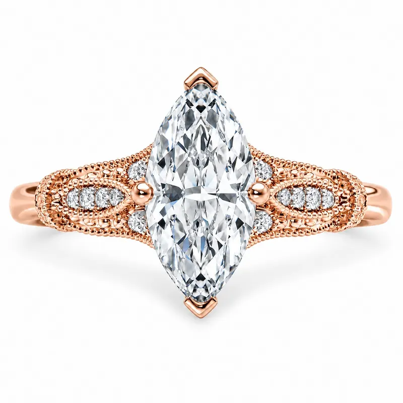 Leinster Diamond Ring (Marquise)