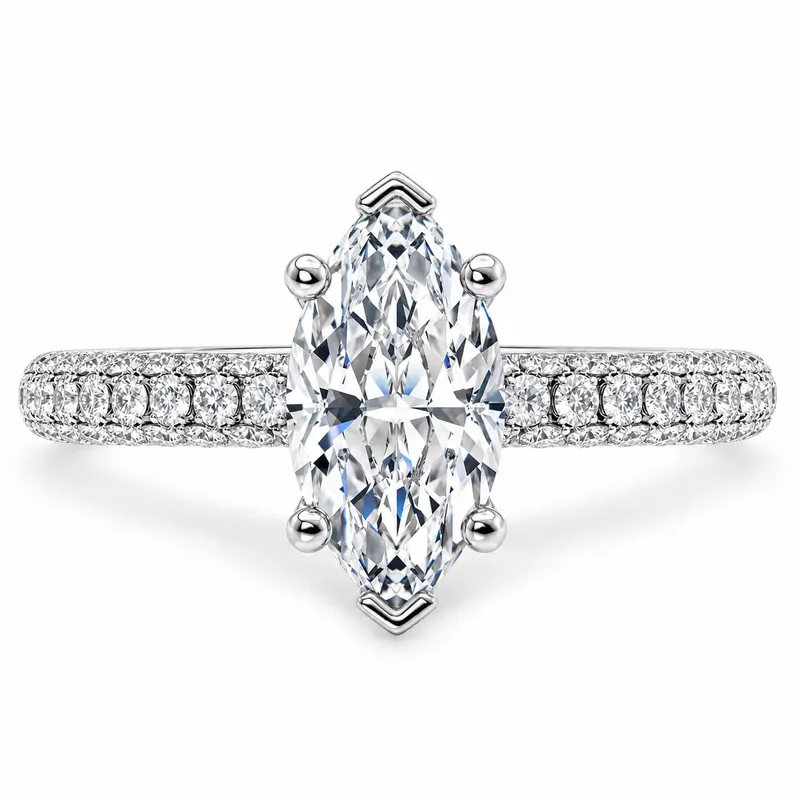 Randolph Diamond Ring (Marquise)