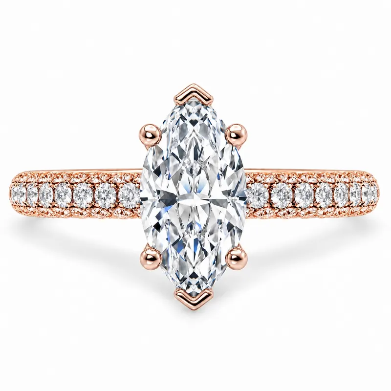 Randolph Diamond Ring (Marquise)