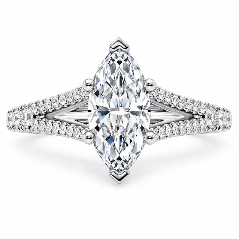 Langham Diamond Ring (Marquise)