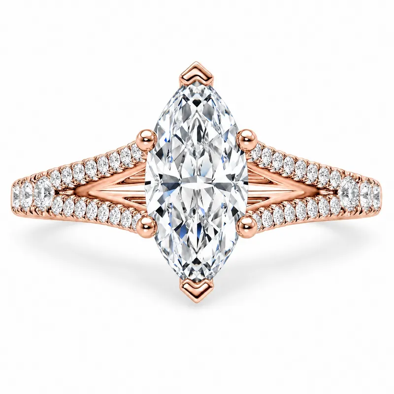 Langham Diamond Ring (Marquise)