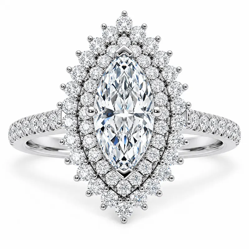 Farringdon Diamond Ring (Marquise)