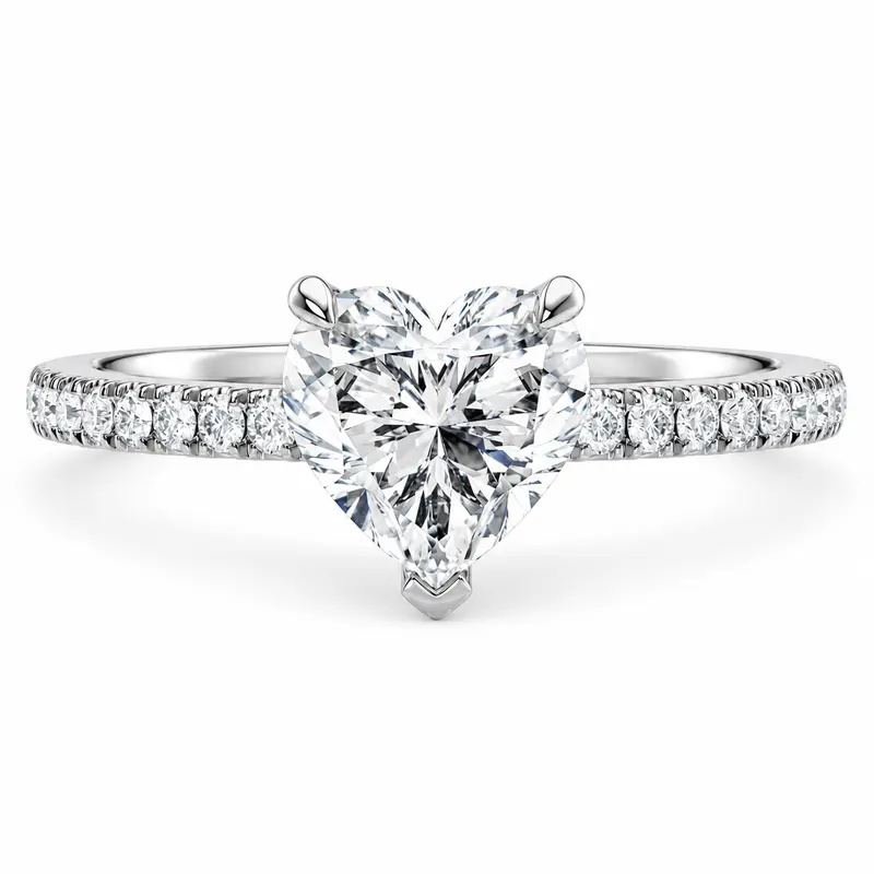 Audley Diamond Ring (Heart)