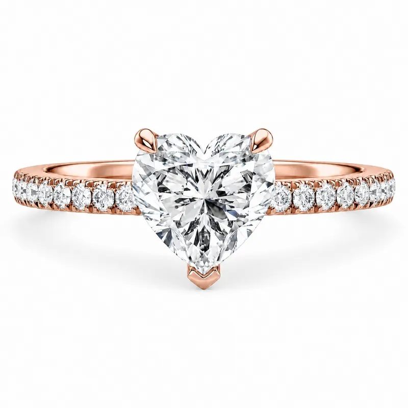 Audley Diamond Ring (Heart)