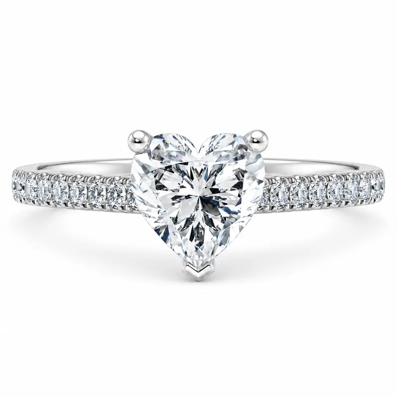 Brompton Diamond Ring (Heart)