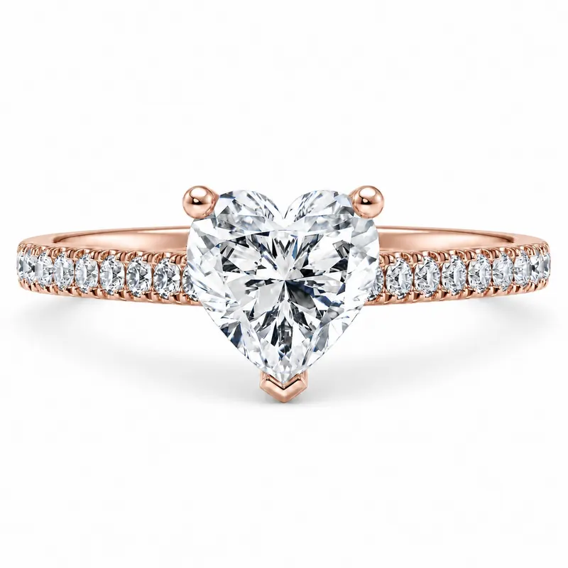 Brompton Diamond Ring (Heart)