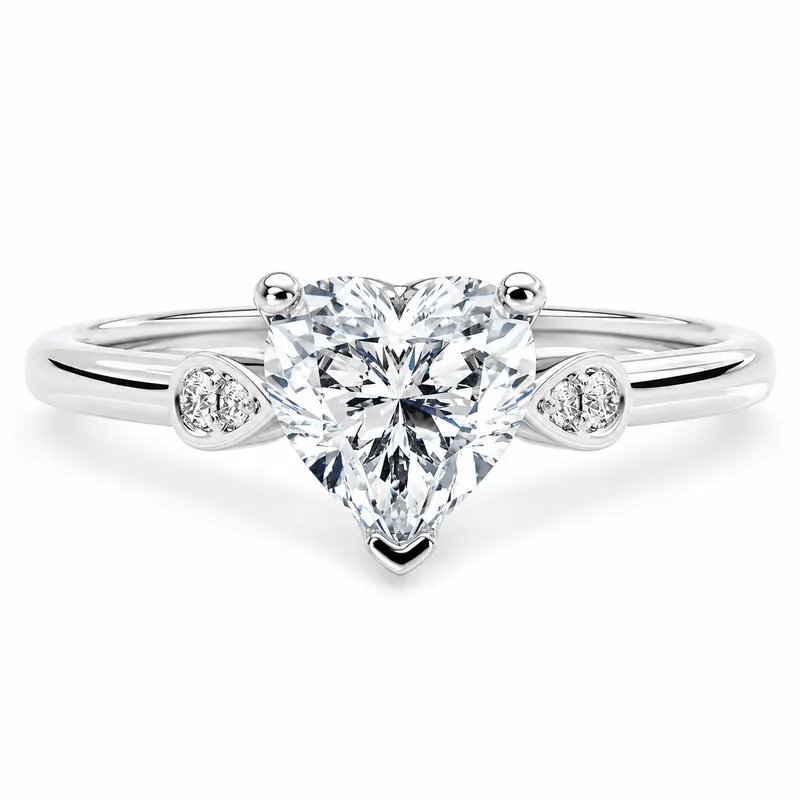 Clarendon Diamond Ring (Heart)