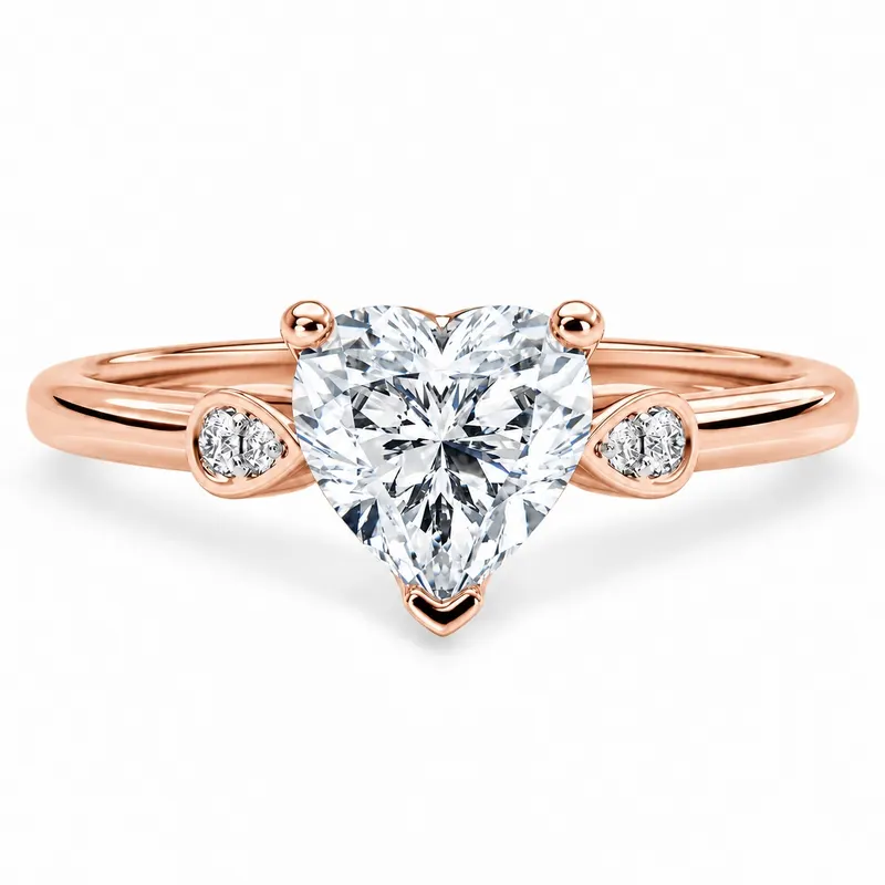Clarendon Diamond Ring (Heart)