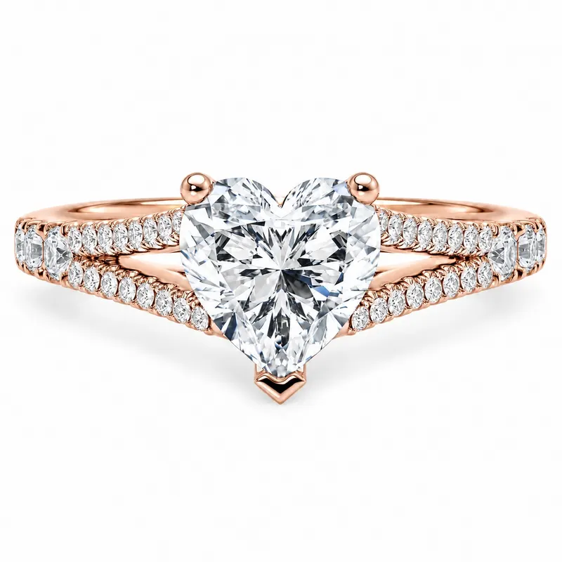Langham Diamond Ring (Heart)