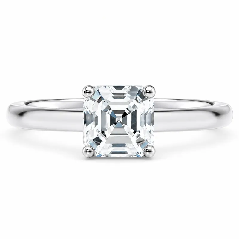 Rathbone Diamond Ring (Asscher)