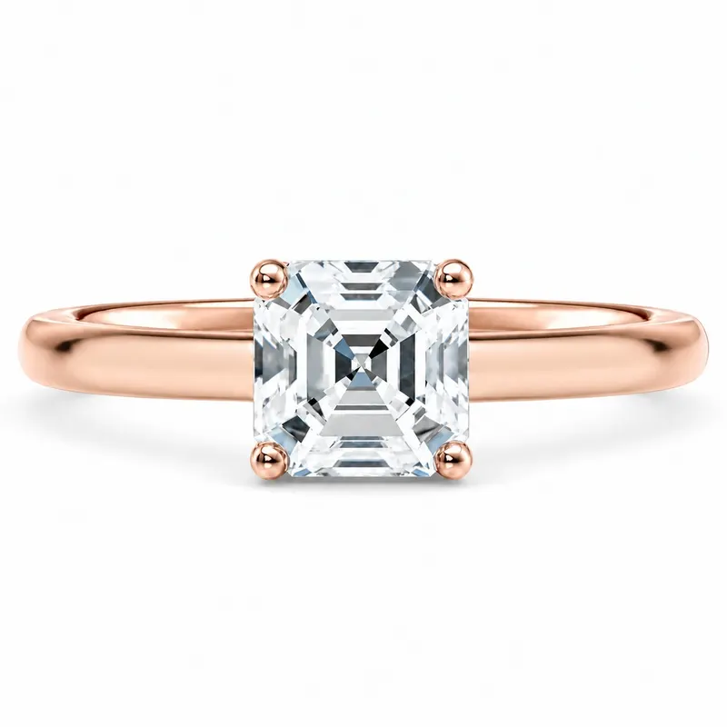 Rathbone Diamond Ring (Asscher)
