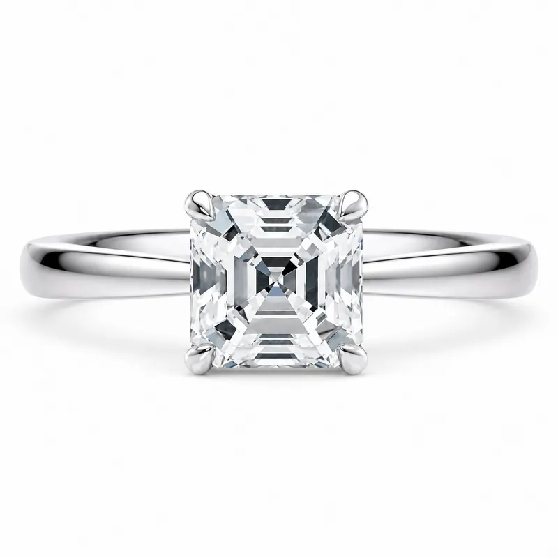 Somerset Diamond Ring (Asscher)