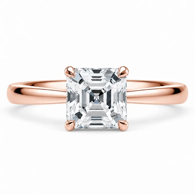 Somerset Diamond Ring (Asscher)
