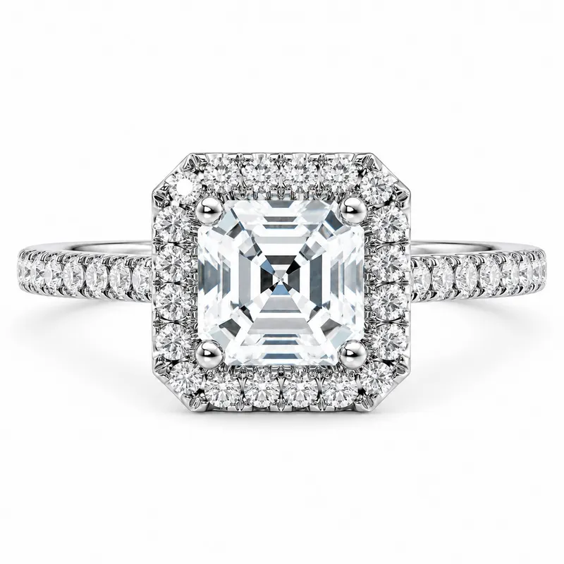Chancery Diamond Ring (Asscher)