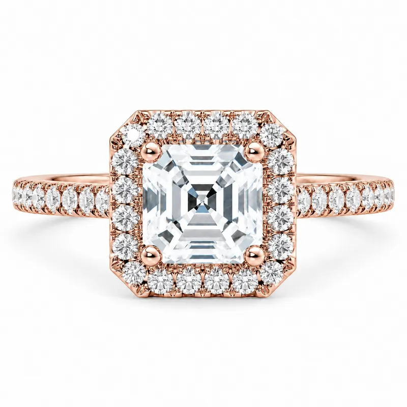 Chancery Diamond Ring (Asscher)