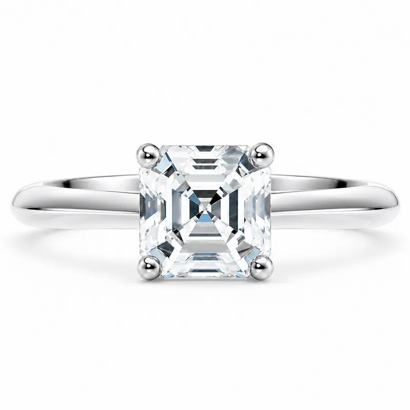 Belsize Diamond Ring (Asscher)