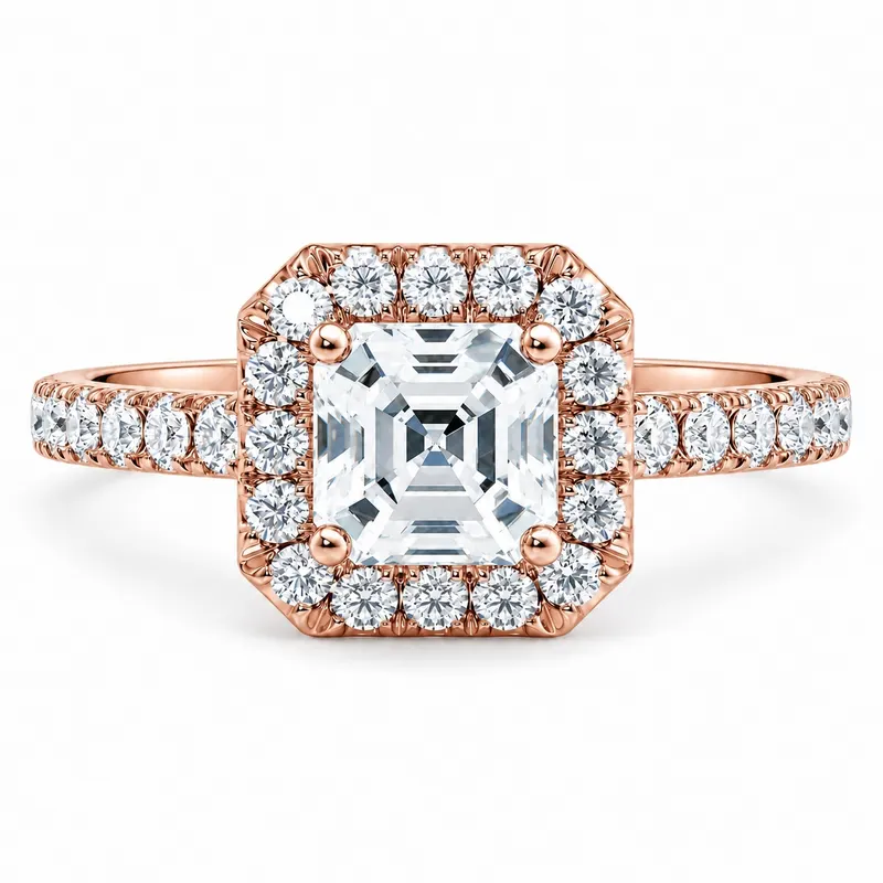 Highbury Diamond Ring (Asscher)
