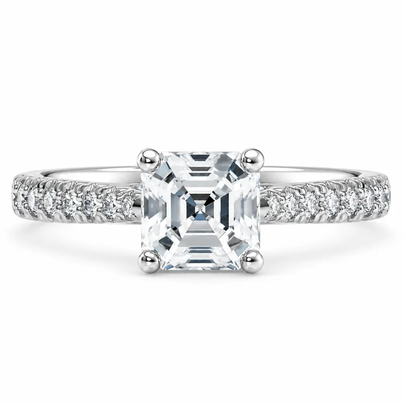 Harcourt Diamond Ring (Asscher)