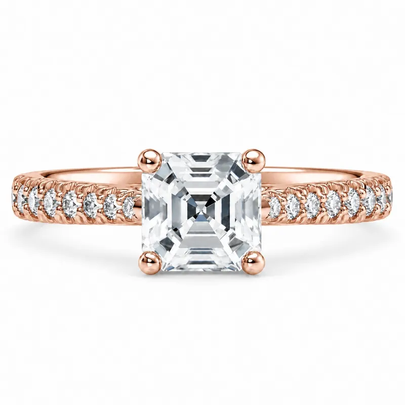 Harcourt Diamond Ring (Asscher)