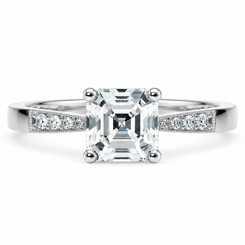 Portobello Diamond Ring (Asscher)