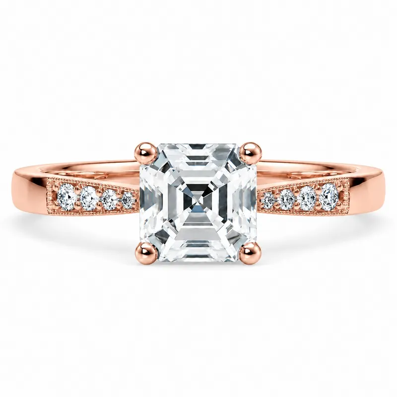 Portobello Diamond Ring (Asscher)