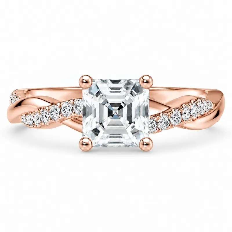 Pembridge Diamond Ring (Asscher)