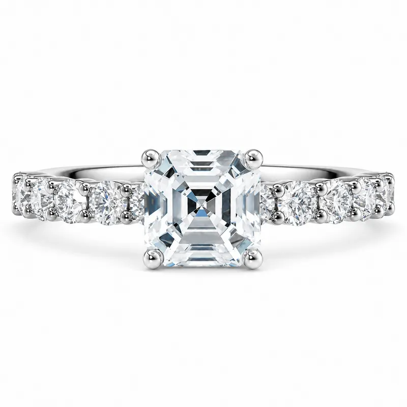 Draycott Diamond Ring (Asscher)
