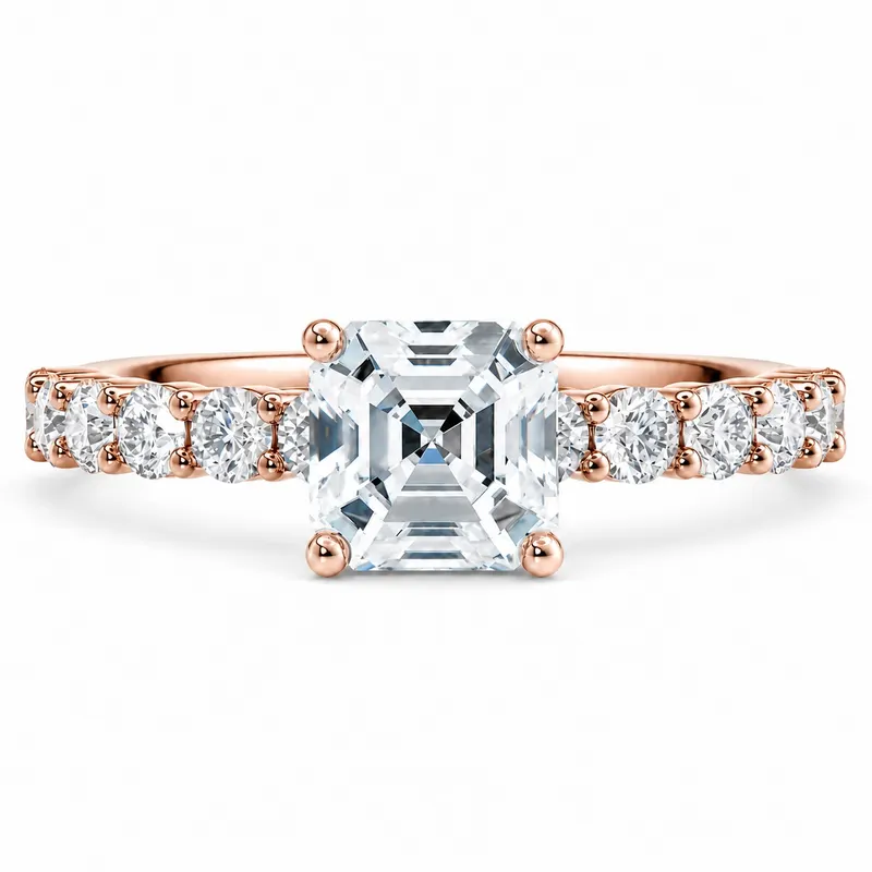 Draycott Diamond Ring (Asscher)