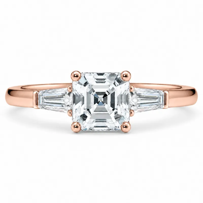 Pimlico Diamond Ring (Asscher)