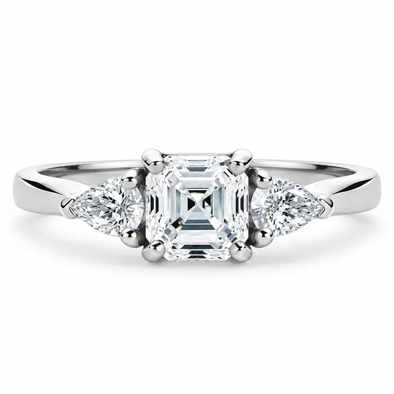 Stratton Diamond Ring (Asscher)