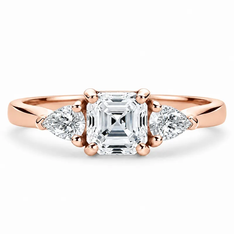 Stratton Diamond Ring (Asscher)