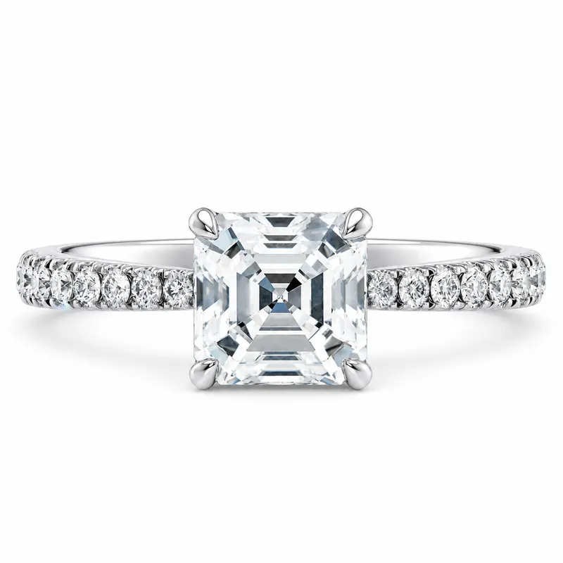 Connaught Diamond Ring (Asscher)