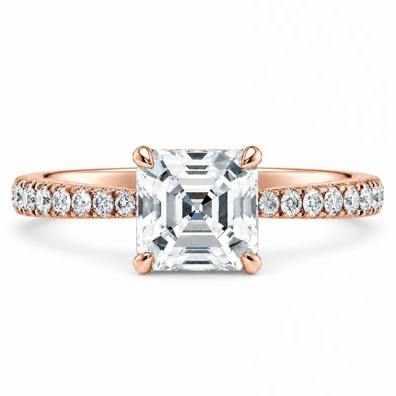 Connaught Diamond Ring (Asscher)