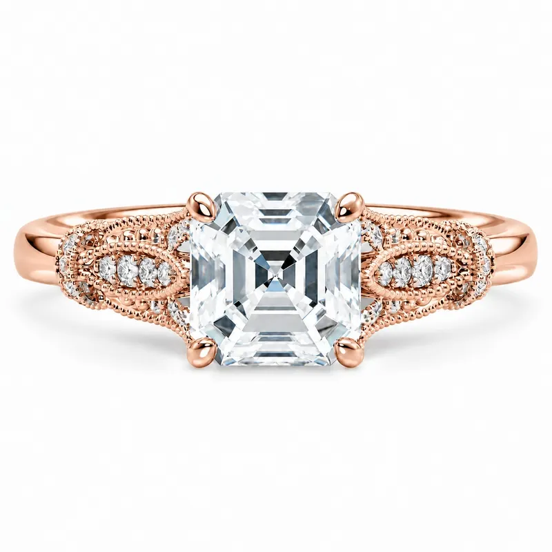 Leinster Diamond Ring (Asscher)