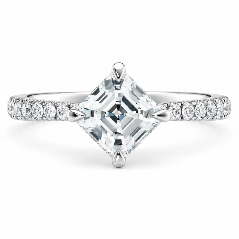 Ledbury Diamond Ring (Asscher)