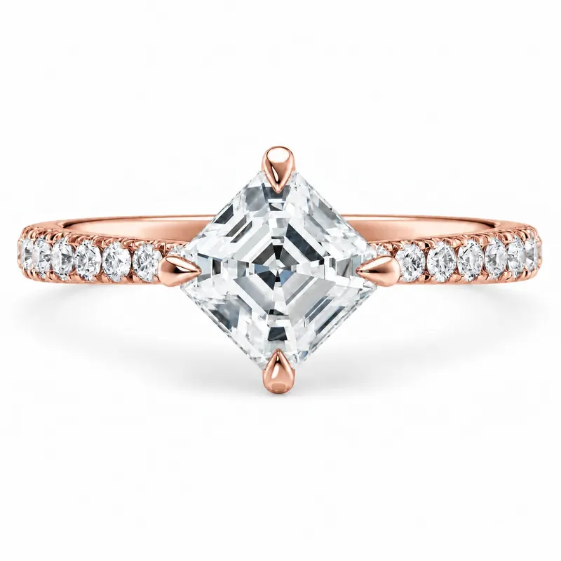 Ledbury Diamond Ring (Asscher)