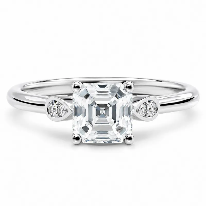 Clarendon Diamond Ring (Asscher)