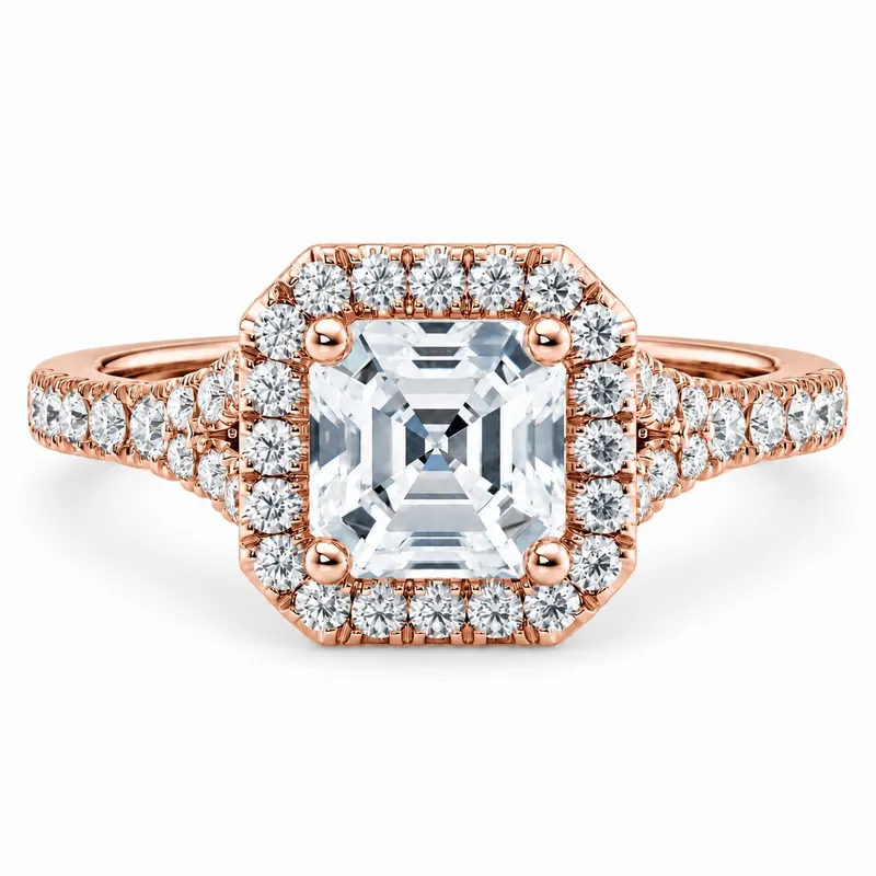 Hamilton Diamond Ring (Asscher)