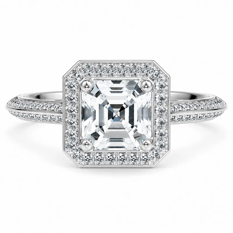 Kennington Diamond Ring (Asscher)