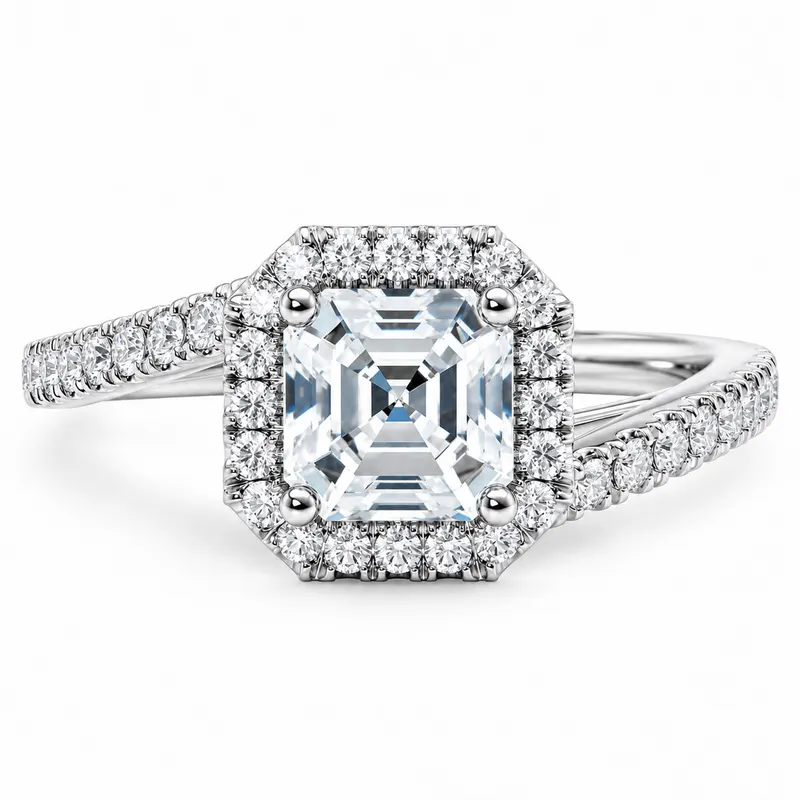 Cornhill Diamond Ring (Asscher)
