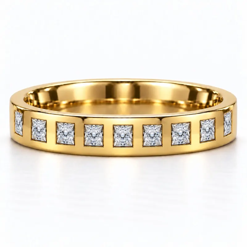 Rutland Nine Princess Wedding Band