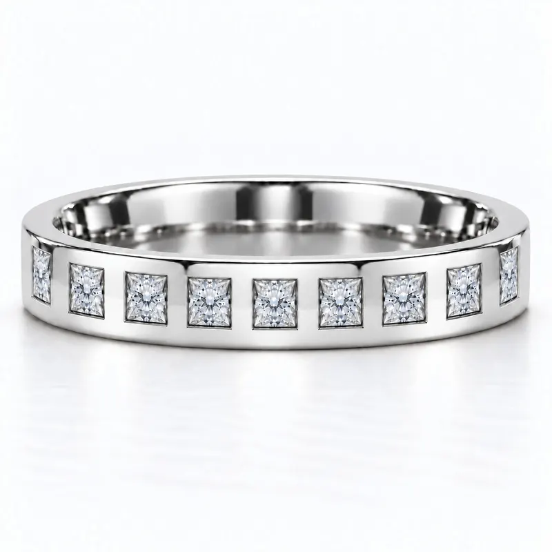 Rutland Nine Princess Wedding Band