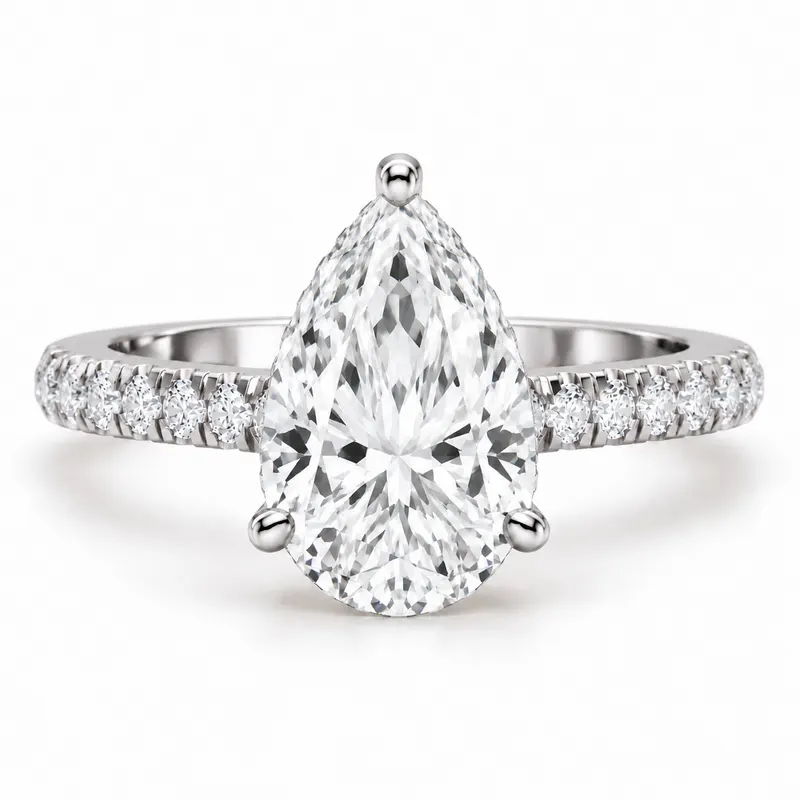 Hampstead Diamond Ring (Pear)