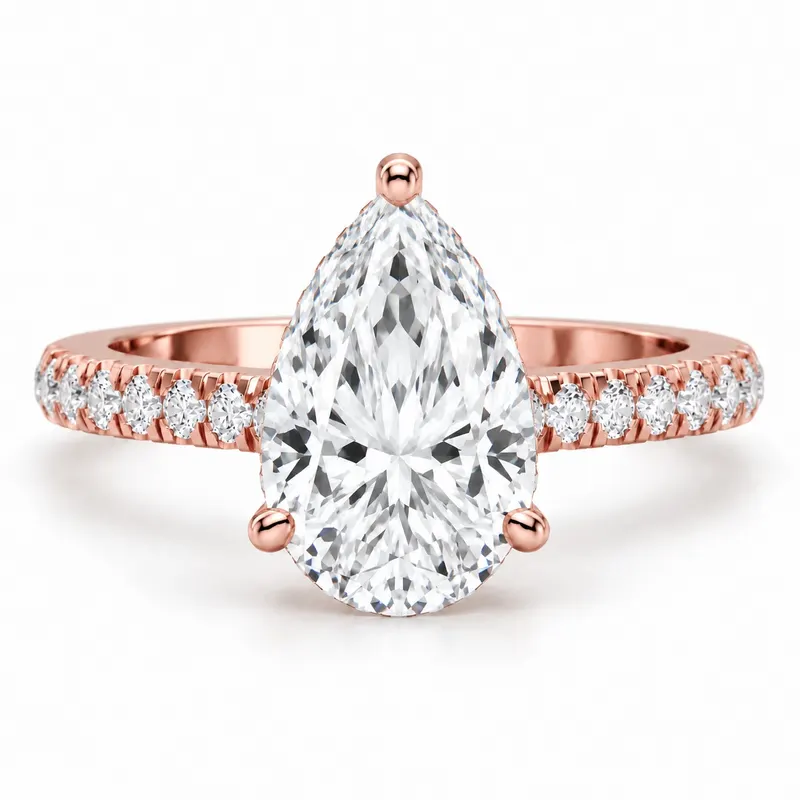 Hampstead Diamond Ring (Pear)