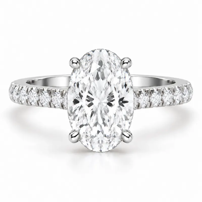 Hampstead Diamond Ring (Oval)