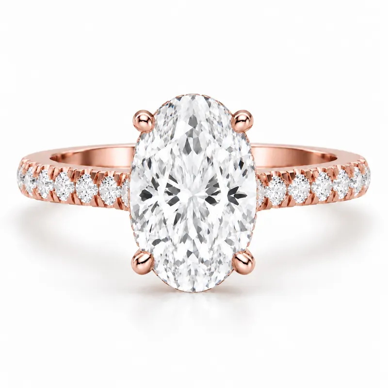 Hampstead Diamond Ring (Oval)