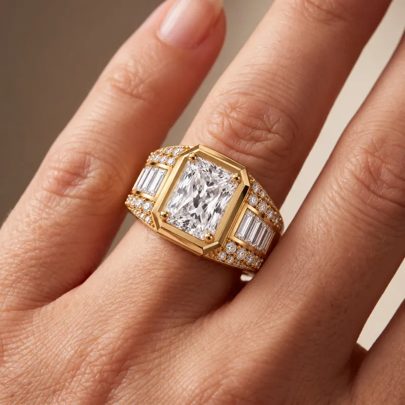 Hanover Radiant Men's Diamond Ring