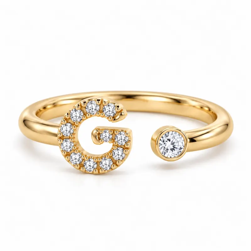 Mayfair Initial Ring - G